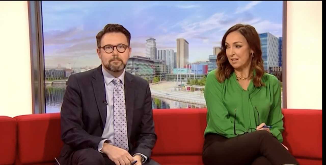 BBC Breakfast’s Sally Nugent apologises to Carol Kirkwood as Jon Kay causes chaos during weather report