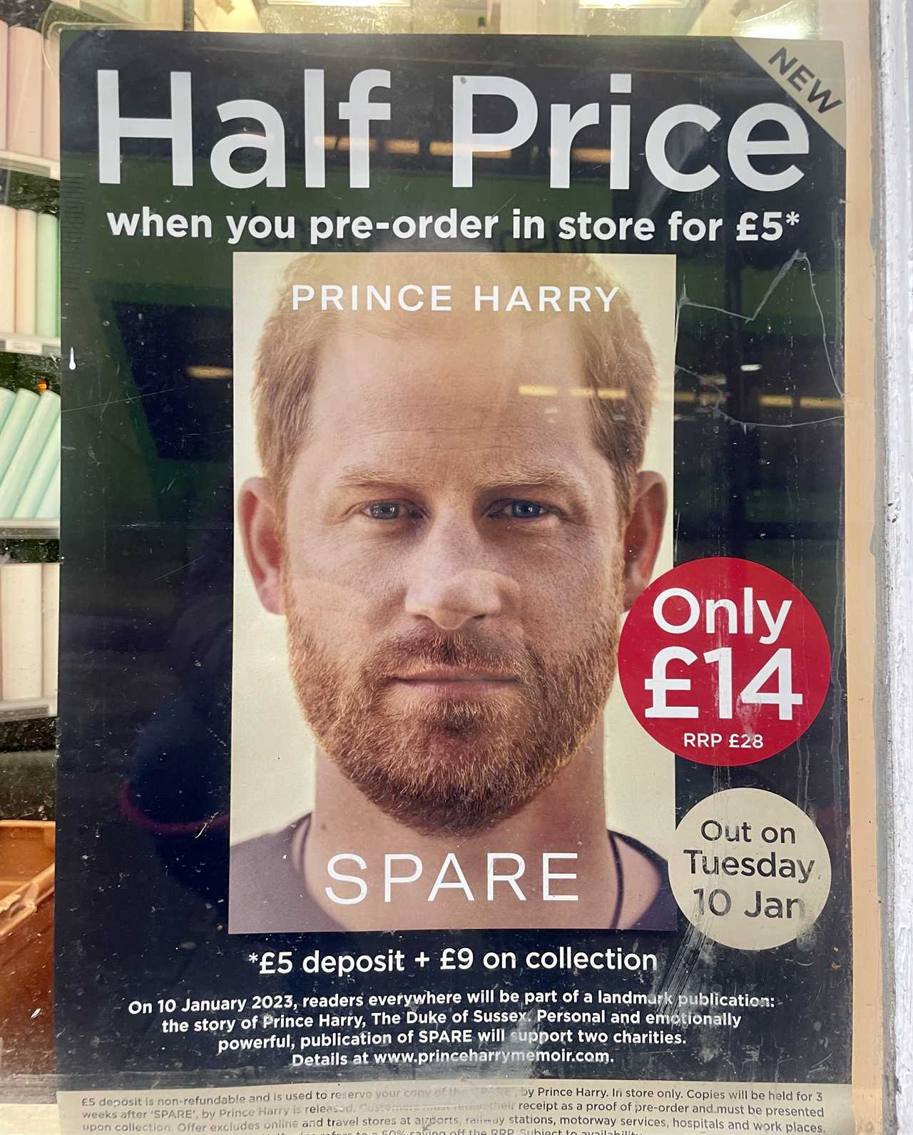 ‘Millions’ spent on security for Prince Harry’s book so it doesn’t leak with measures as intensive as for Harry Potter
