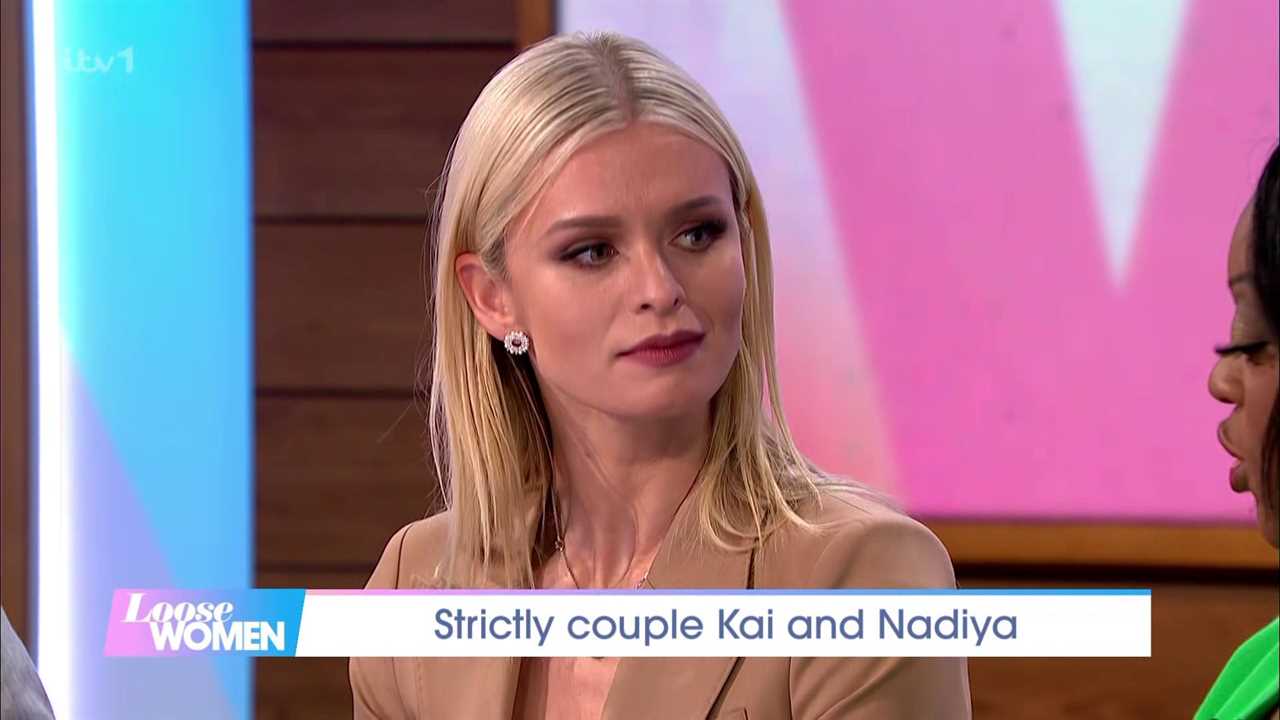 Strictly’s Nadiya Bychkova fights back tears as she describes how Kai Widdrington won over her daughter