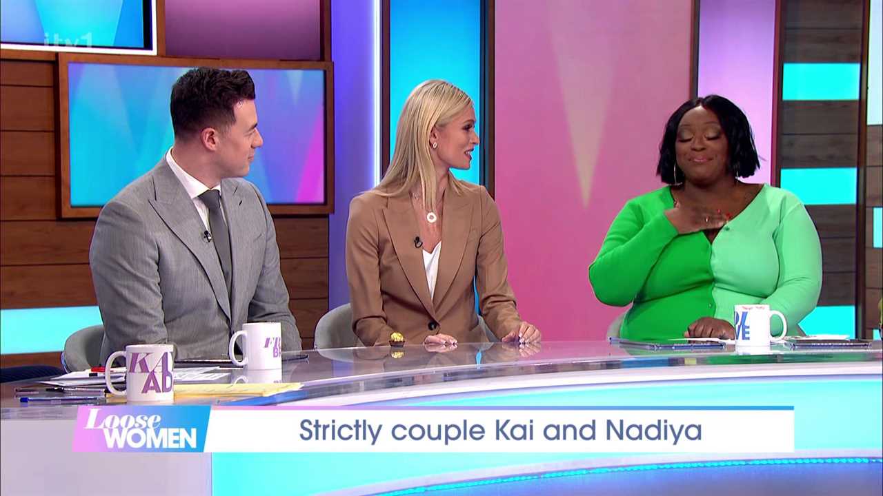 Strictly’s Nadiya Bychkova fights back tears as she describes how Kai Widdrington won over her daughter