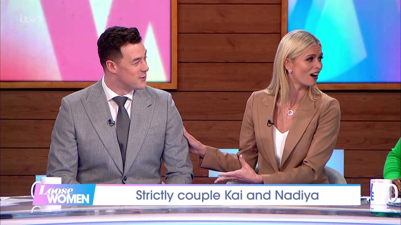 Strictly’s Nadiya Bychkova fights back tears as she describes how Kai Widdrington won over her daughter