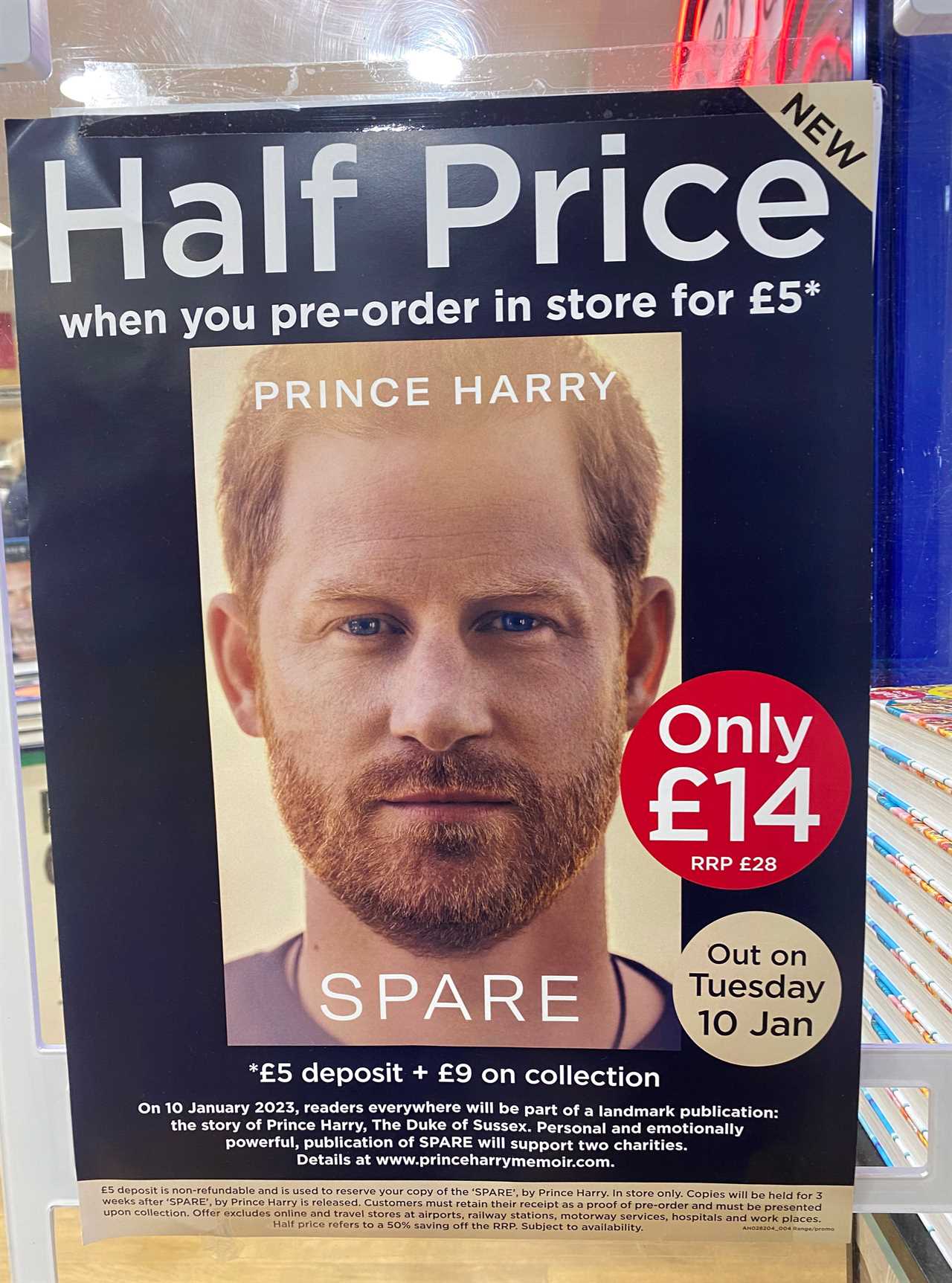 How to be among the first to get Prince Harry’s bombshell memoir Spare – but there’s a catch