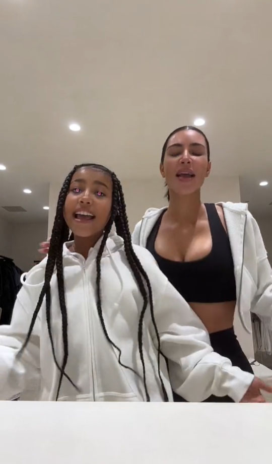 Kardashian fans are stunned after Kim’s daughter North, 9, reveals she’s a fan of famous mom’s nemesis