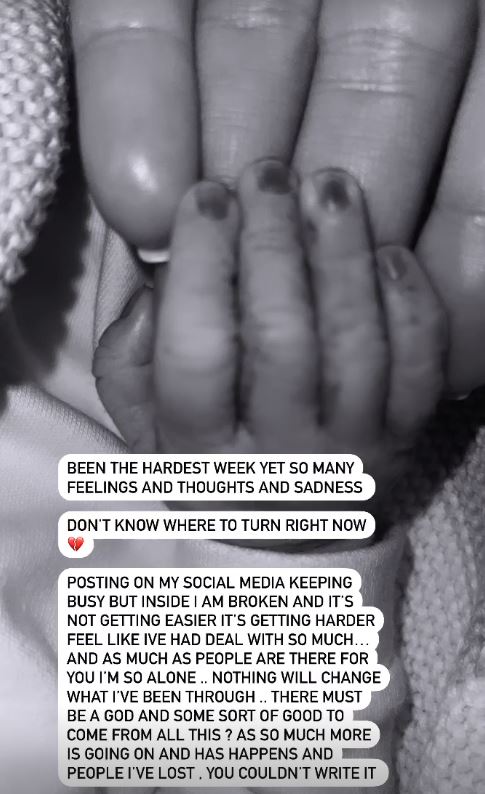 TOWIE’s Lauren Goodger posts emotional tribute to late baby daughter Lorena on six-month anniversary of tot’s death