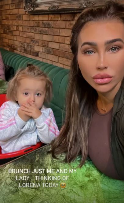 TOWIE’s Lauren Goodger posts emotional tribute to late baby daughter Lorena on six-month anniversary of tot’s death