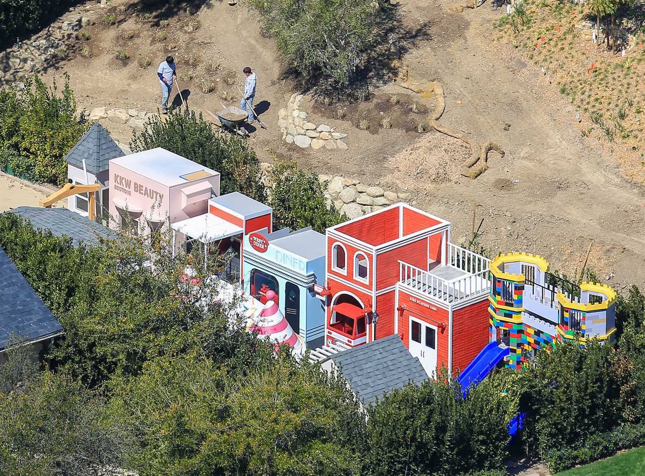 Kim Kardashian’s daughter North, 9, shows off over-the-top mini village at $60M mansion with Starbucks & KKW Beauty shop