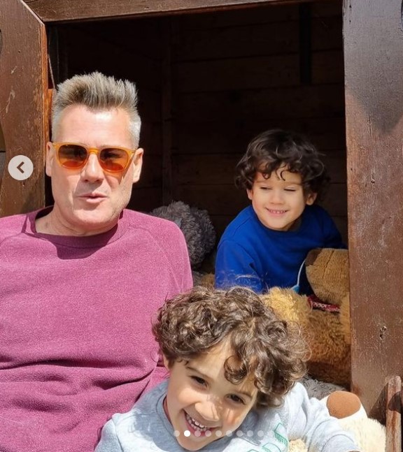 ‘Unrecognisable’ Tim Vincent, 50, reveals he’s single as he opens up on being a dad to four-year-old twins