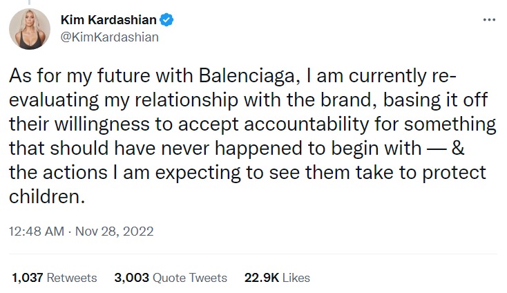 Kim Kardashian is selling her Balenciaga clothes to fans for a jaw-dropping $36K after cutting ties with disgraced brand