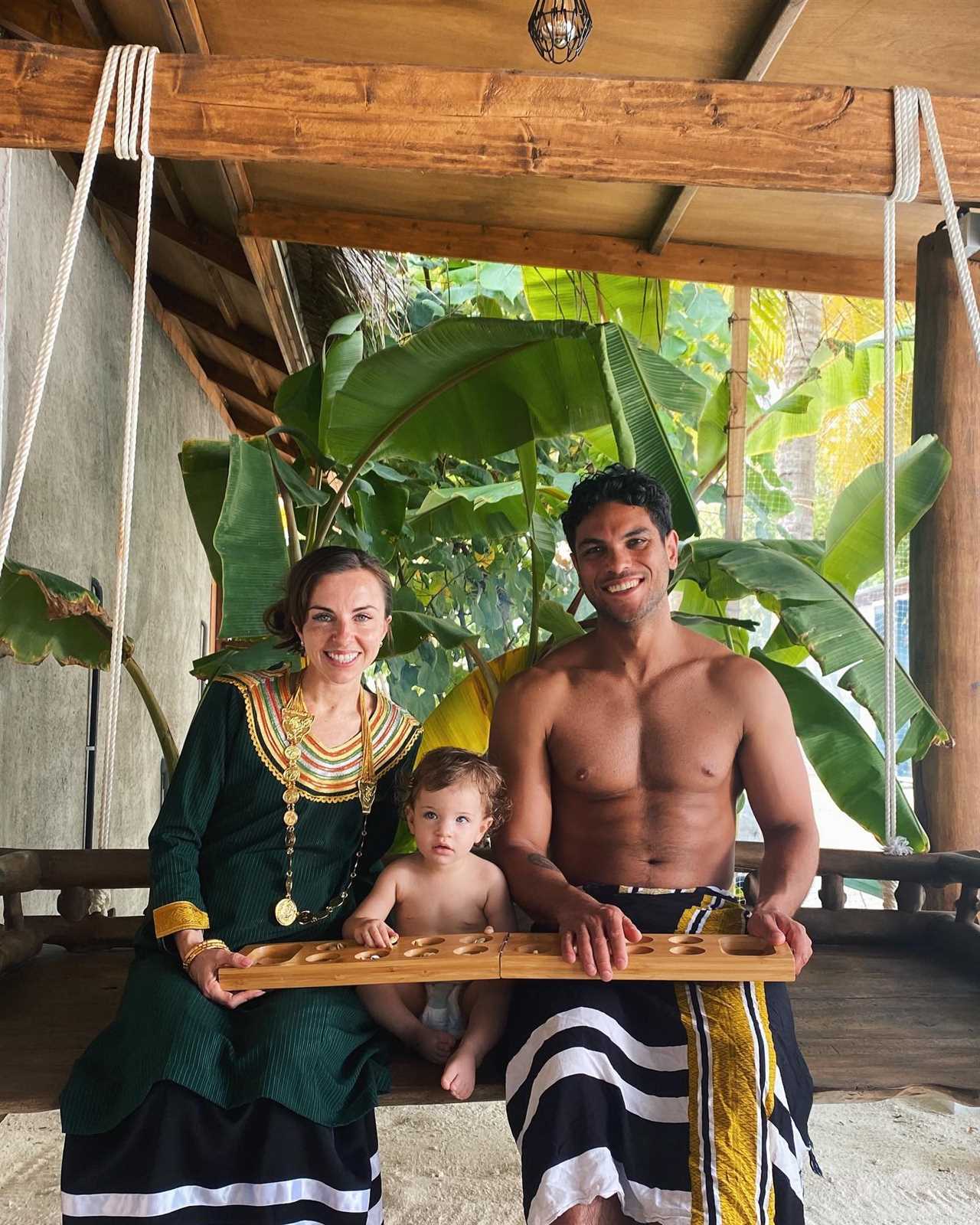 EastEnders’ Louisa Lytton looks incredible in a bikini alongside hunky husband and their baby in the Maldives