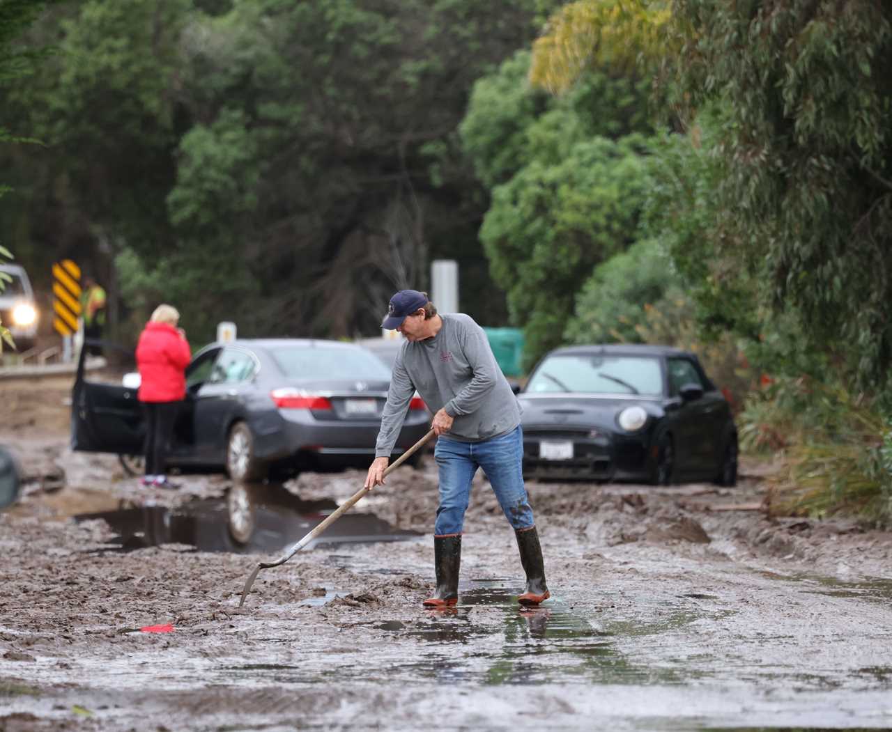 Kourtney Kardashian & Travis Barker’s $15M Santa Barbara beach house devastated by raging storm floods in scary new pics