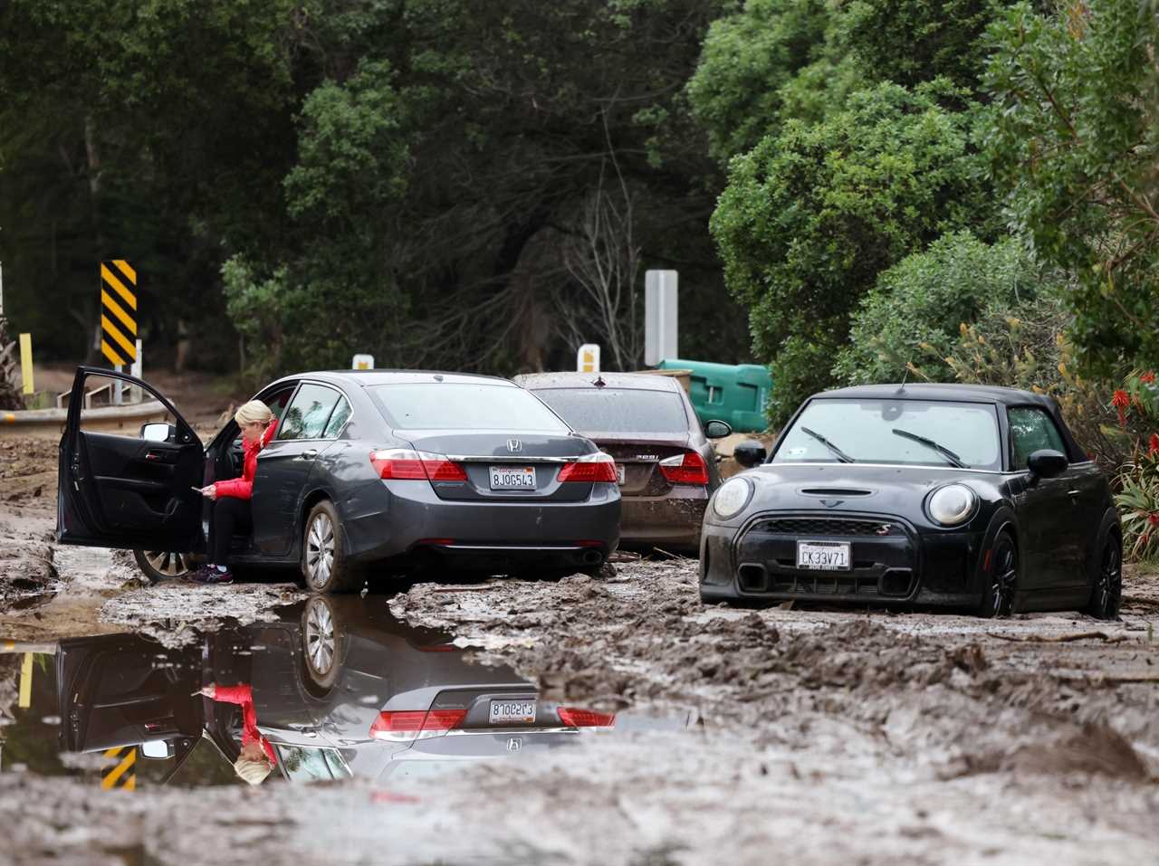 Kourtney Kardashian & Travis Barker’s $15M Santa Barbara beach house devastated by raging storm floods in scary new pics