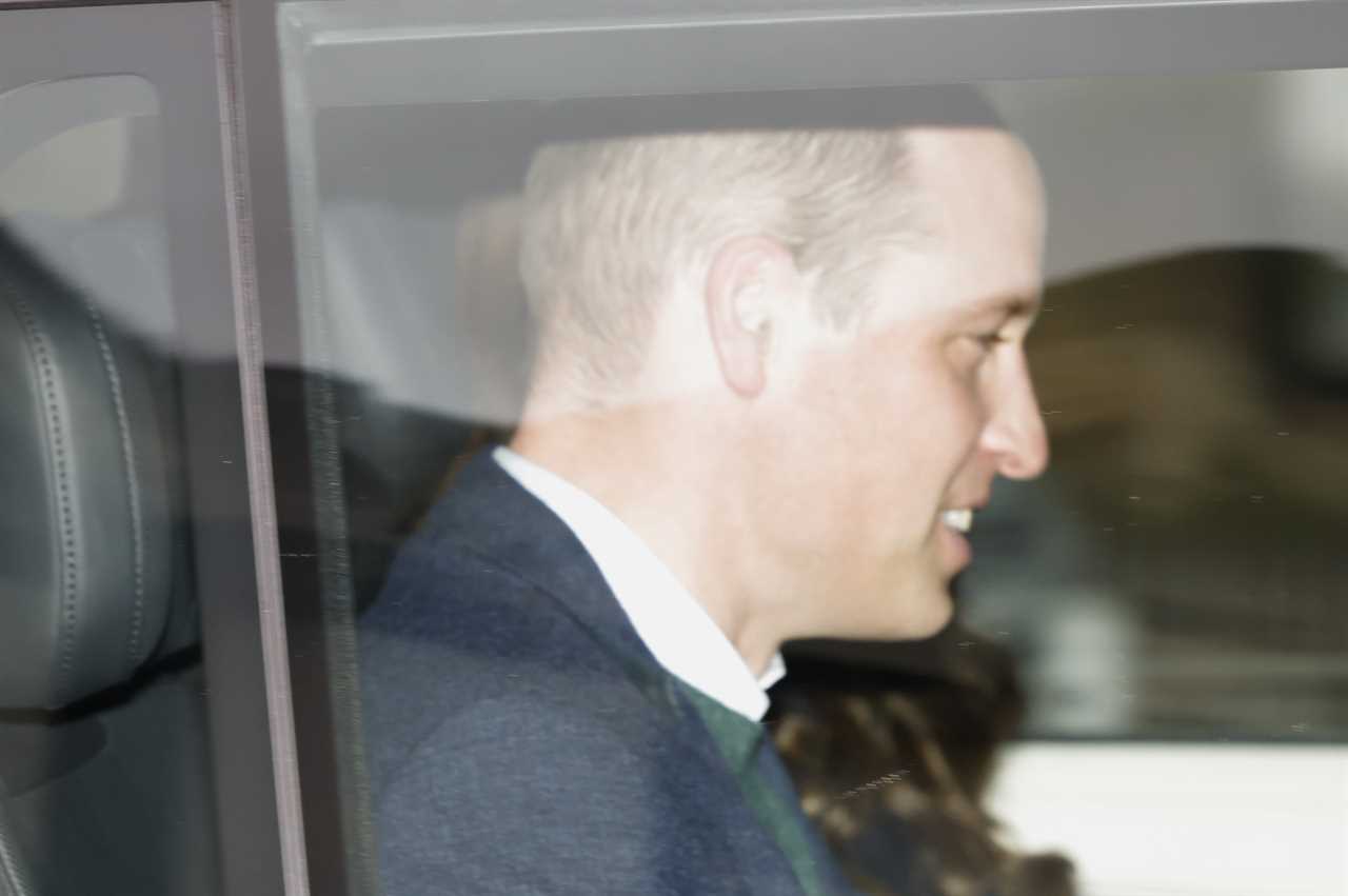 Defiant Prince William smiles as he and Kate seen together for first time since Harry’s revealed their bust-up in book