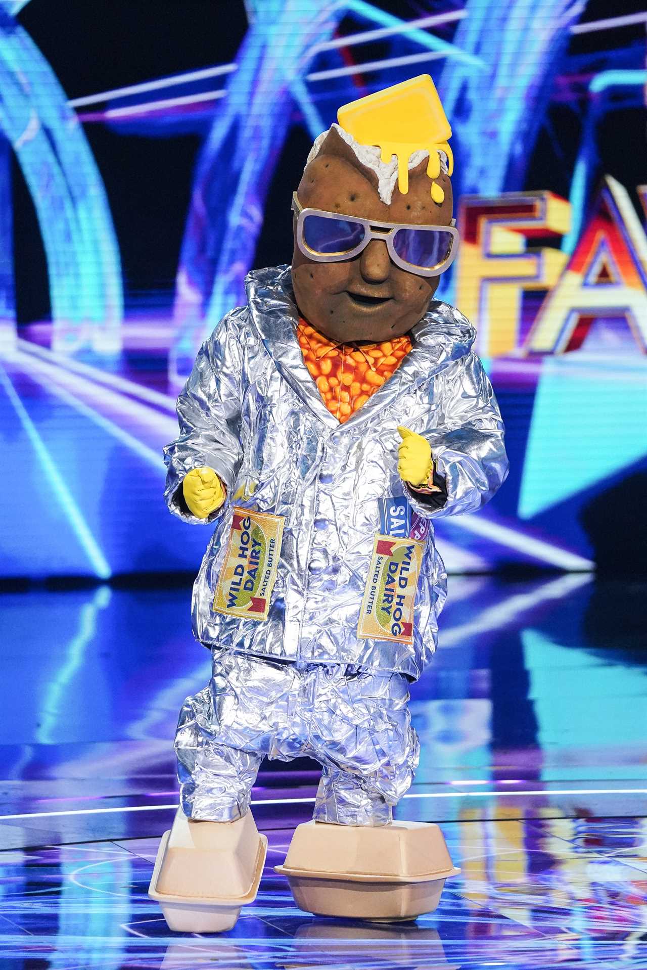 Masked Singer fans convinced big clue has ‘revealed’ Jacket Potato as HUGE US rock star