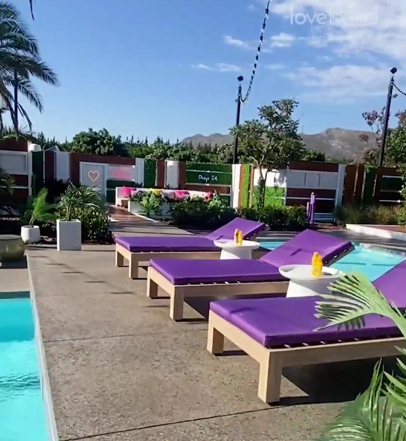 New look inside the Love Island villa reveals stunning day beds overlooking the pool – and biggest ever fire pit and gym