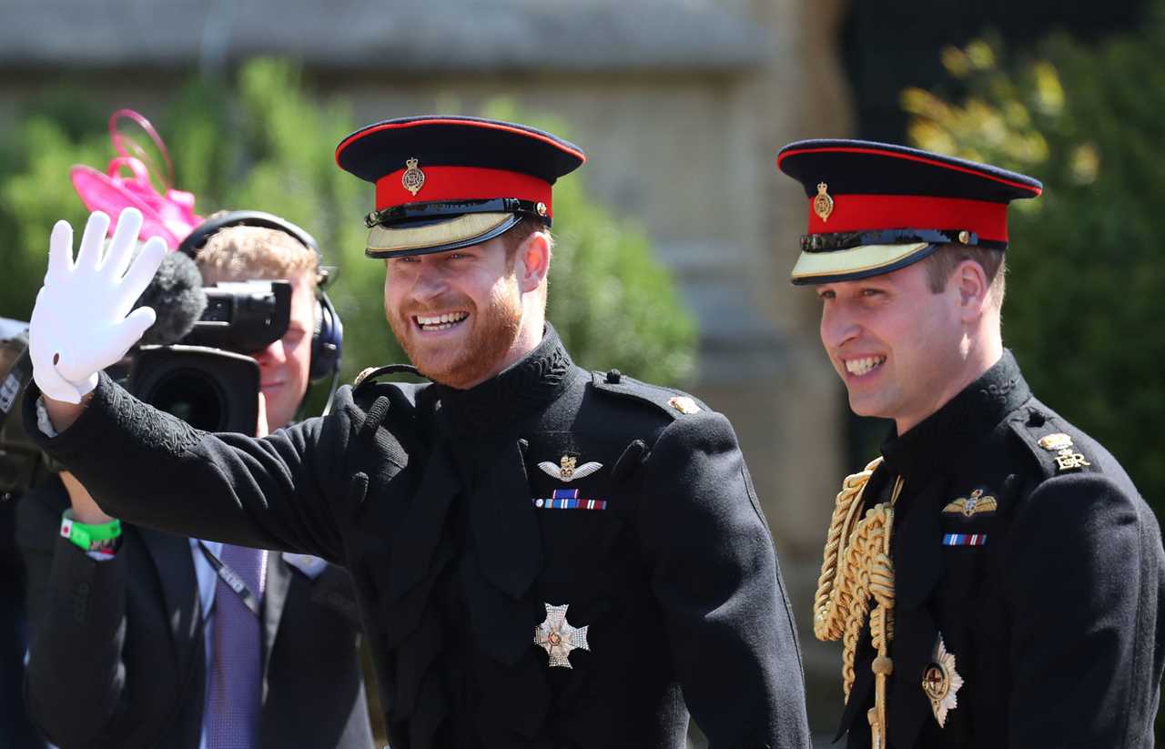 Prince William shrugs off brother Harry’s explosive bio as he focuses on Royal duties & cooks with kids on charity visit