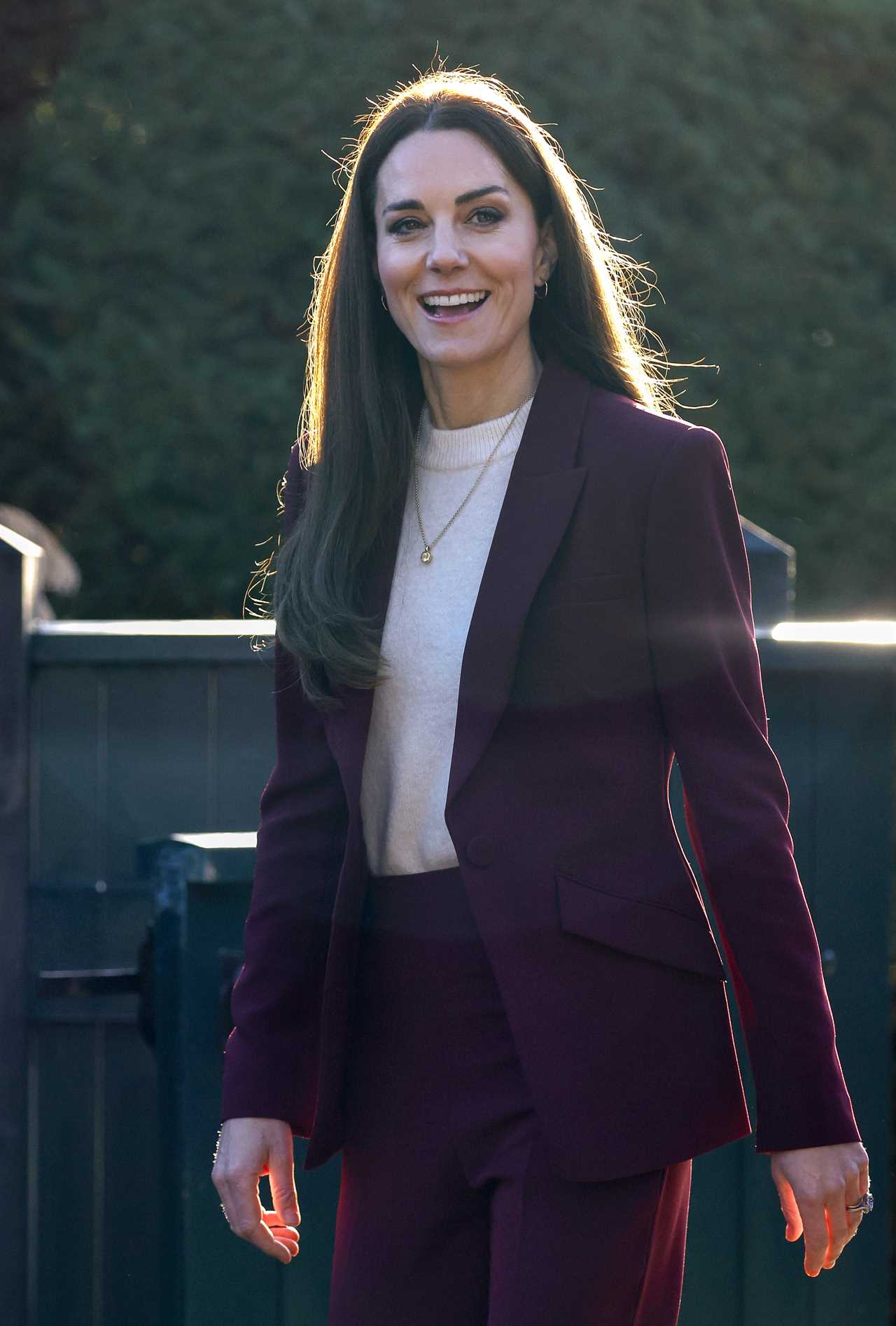 Princess Kate beams as she meets England’s Wheelchair Rugby League champs after taking on Prince Harry’s gig