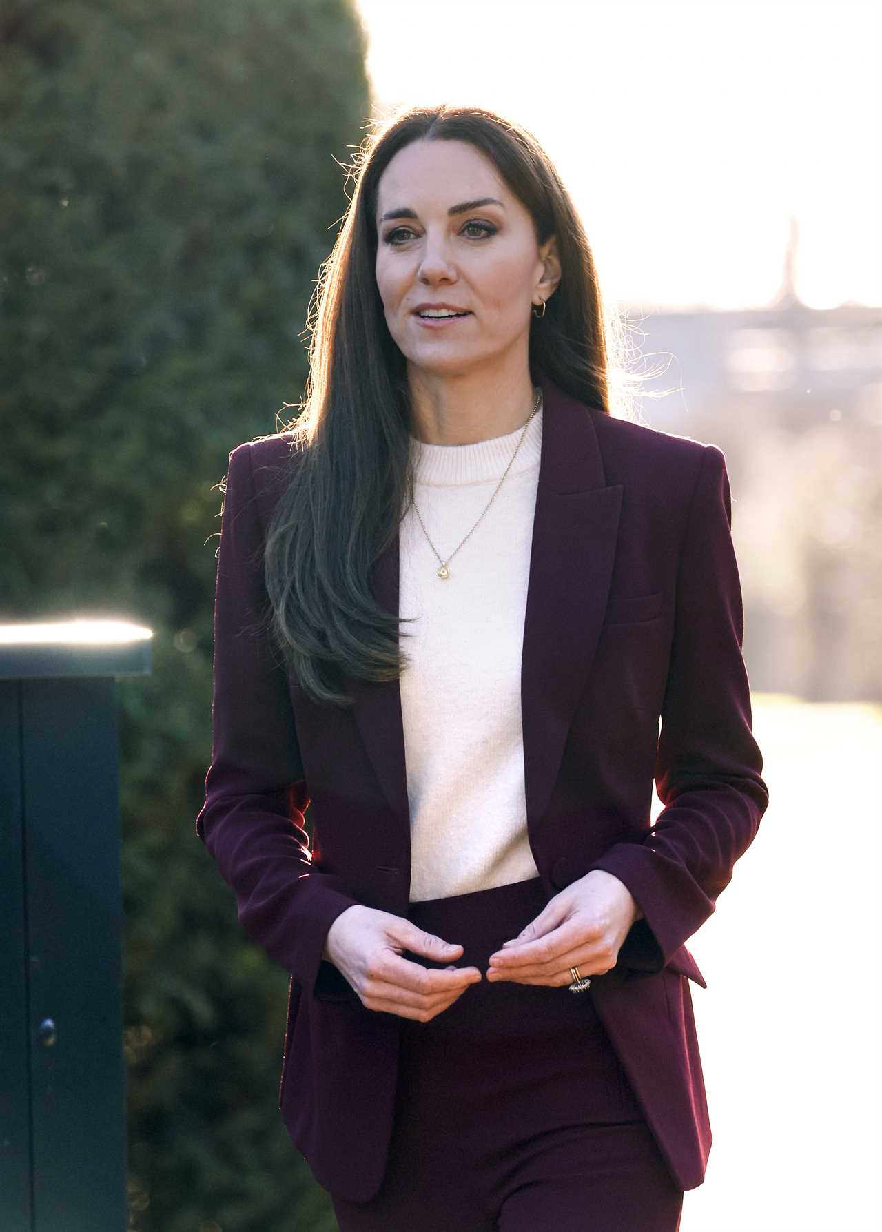 Princess Kate beams as she meets England’s Wheelchair Rugby League champs after taking on Prince Harry’s gig