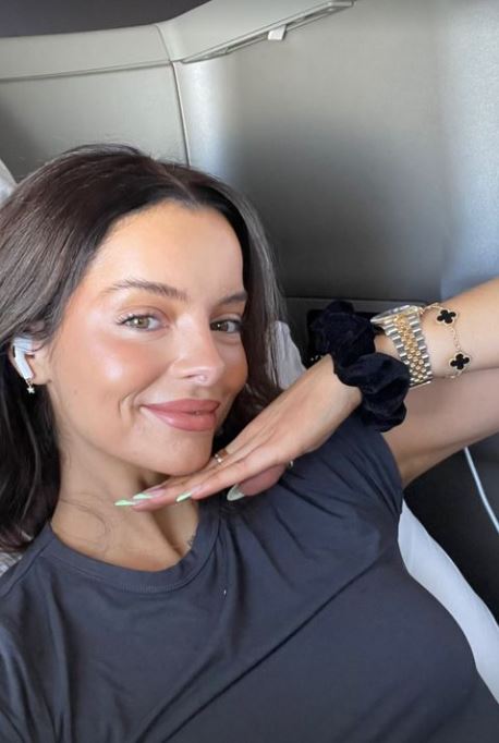 Love Island legend Maura Higgins poses with huge Hollywood megastar during surprise airport meeting