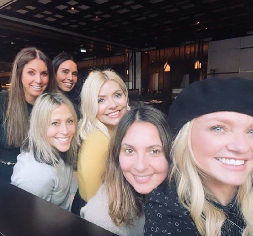 Holly Willoughby unites with her celeb ‘girl gang’ with pop star and TV host as she celebrates Emma Bunton’s birthday