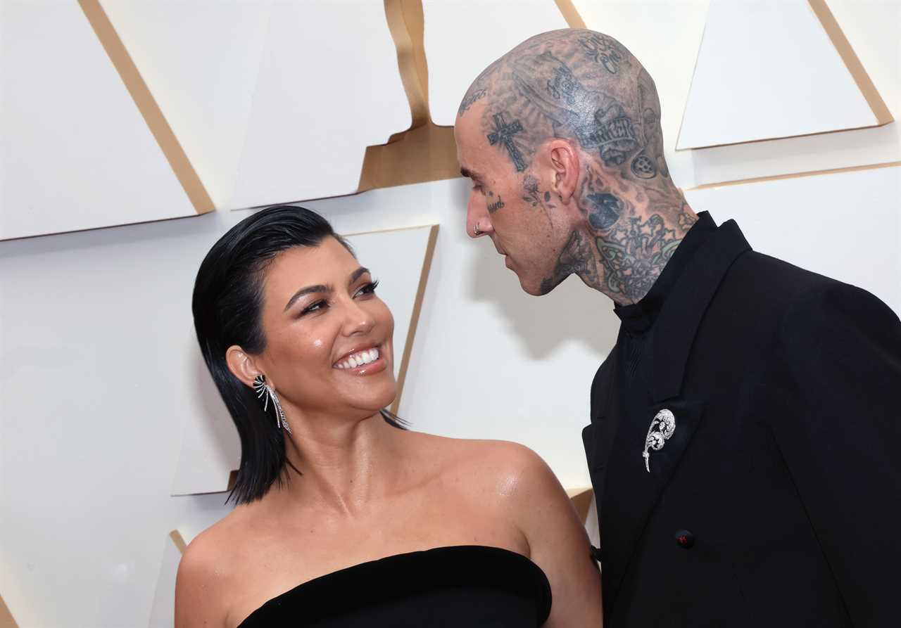 Kourtney Kardashian goes totally naked in the bath in sexy new ad for husband Travis Barker’s wellness brand