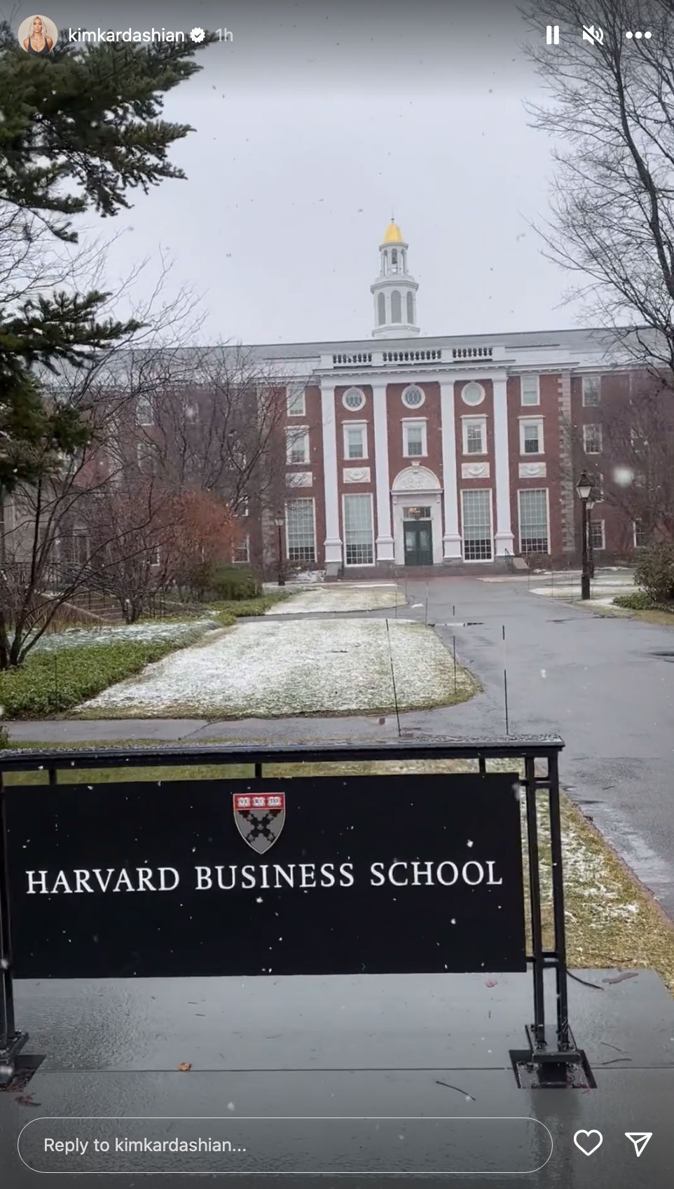 Kardashian fans divided after Kim is spotted at prestigious Harvard Business School to talk with students in new video