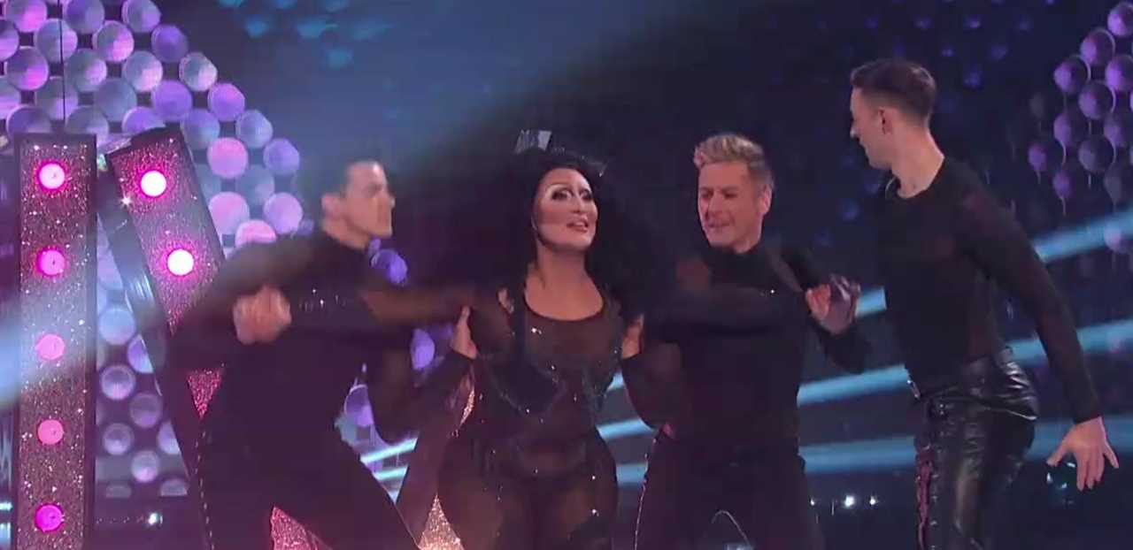 Dancing On Ice’s The Vivenne risks Ofcom complaints with sexy see-through outfit after Ekin-Su row
