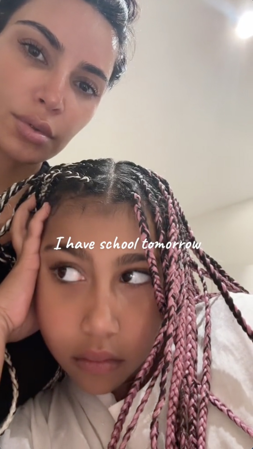 Kim Kardashian’s daughter North, 9, shows off chaotic dance moves with mom in new TikTok after ‘refusing to go school’