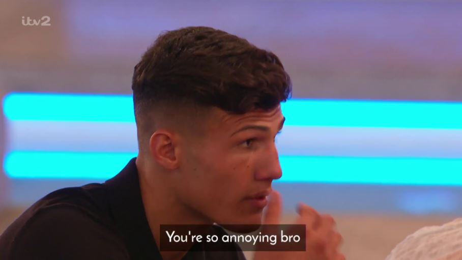 Love Island fans claim they spotted the moment Haris tried to start a ‘physical fight’ after boy branded him ‘childish’
