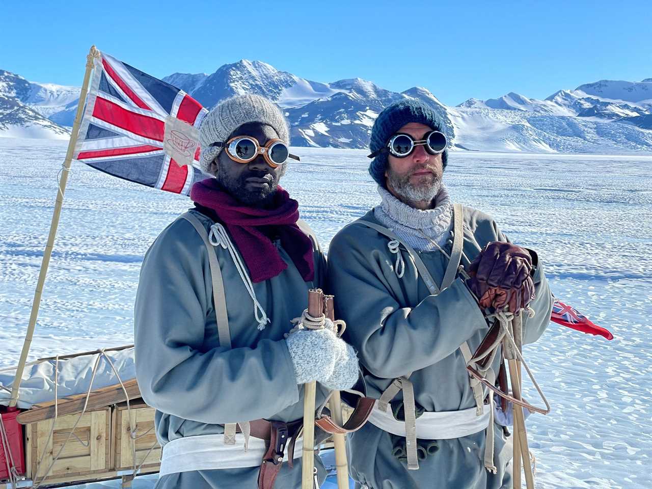 Ben Fogle and Dwayne Fields head to the South Pole for their latest adventure