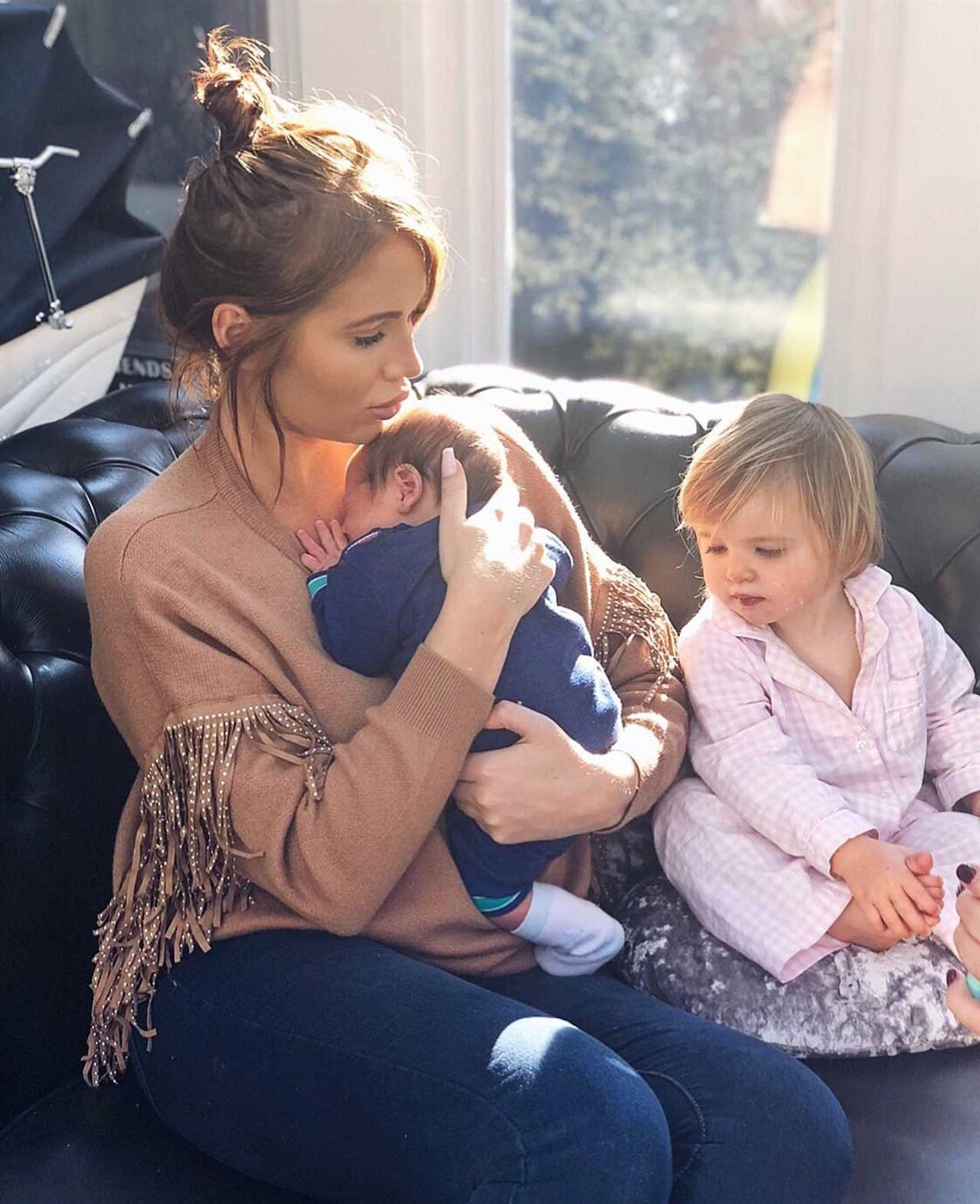 Amy Childs reveals daughter Polly’s Towie debut in sweet pics