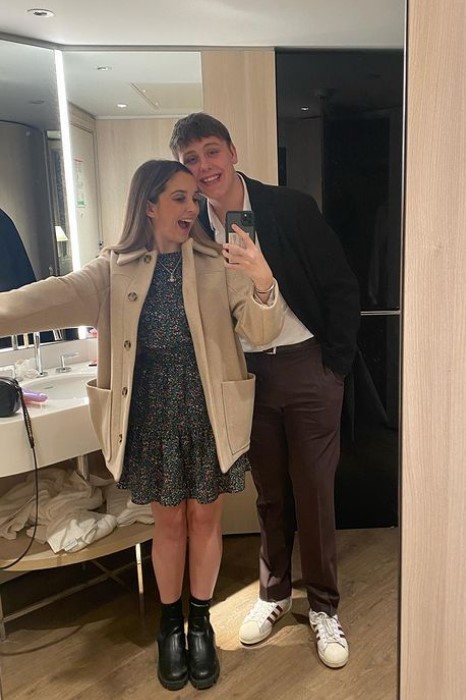 Real Coronation Street couple Elle Mulvaney and Liam Scholes are all smiles as they head out on date night