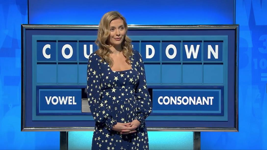 Countdown’s Rachel Riley stuns in low cut dress on Channel 4 show