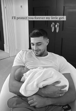 Tommy Fury reveals adorable first video with his newborn daughter and shares sweet message