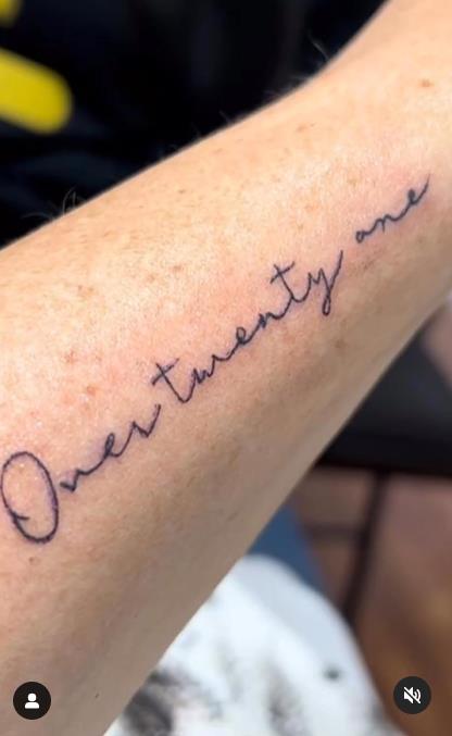 Loose Woman legend gets her first tattoo to mark turning 60