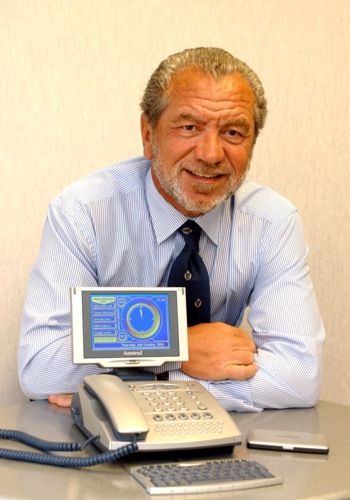 Alan Sugar boldly claims his Amstrad products are superior to Apple’s groundbreaking smartphones