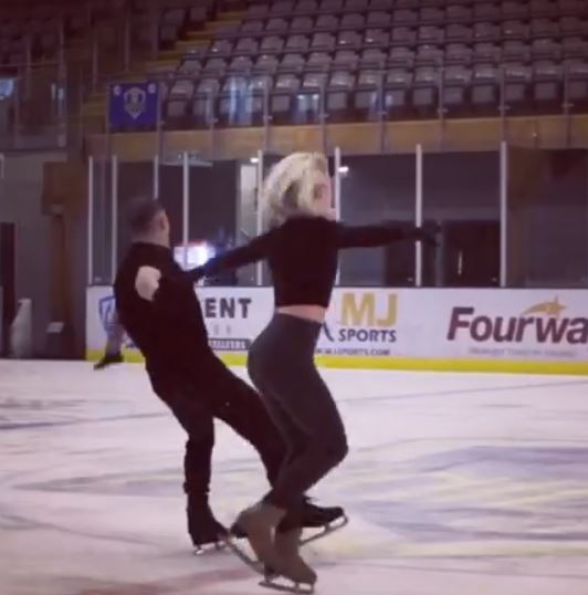 Dancing On Ice Nile Wilson in painful fall as he crashes down onto the ice just days before live performance