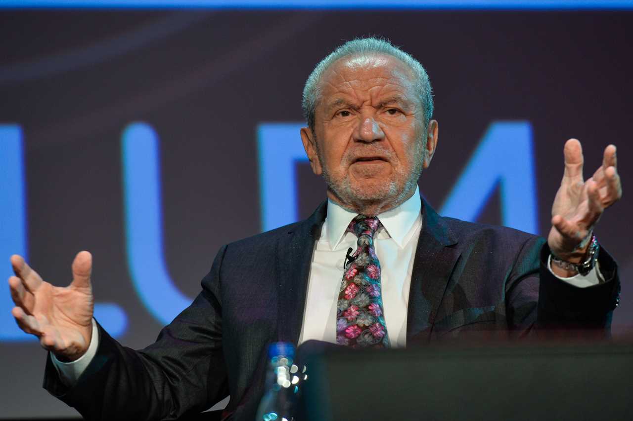 Lord Sugar says he’ll only leave The Apprentice when he gets carried out the boardroom in a coffin