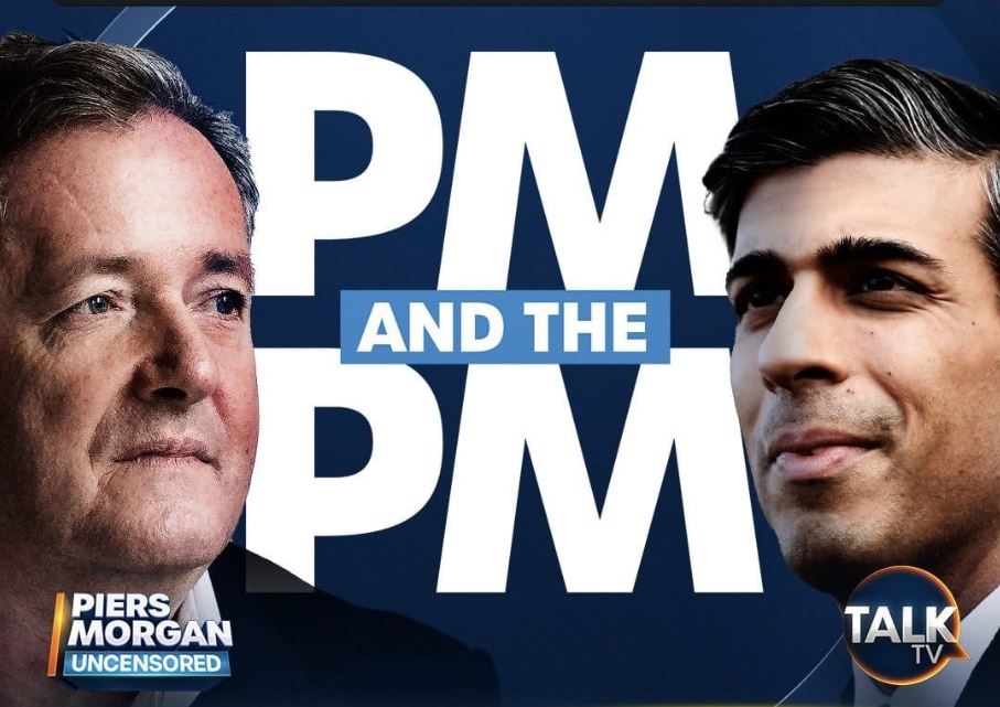 Piers Morgan to quiz Rishi Sunak in bombshell TalkTV interview to mark his 100th day as Prime Minister