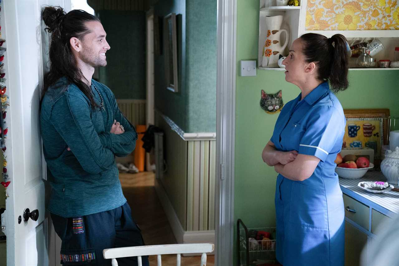 Sonia Fowler in danger from jealous Reiss in EastEnders