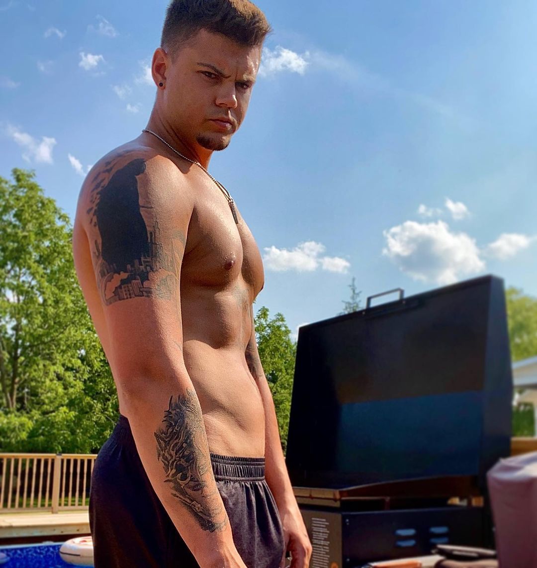 See Teen Mom’s buffest dads featuring Tyler Baltierra, Cory Wharton and Cole DeBoer as reality stars hit the gym