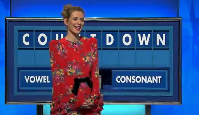 Rachel Riley dazzles Countdown viewers in striking red minidress on Channel 4 show