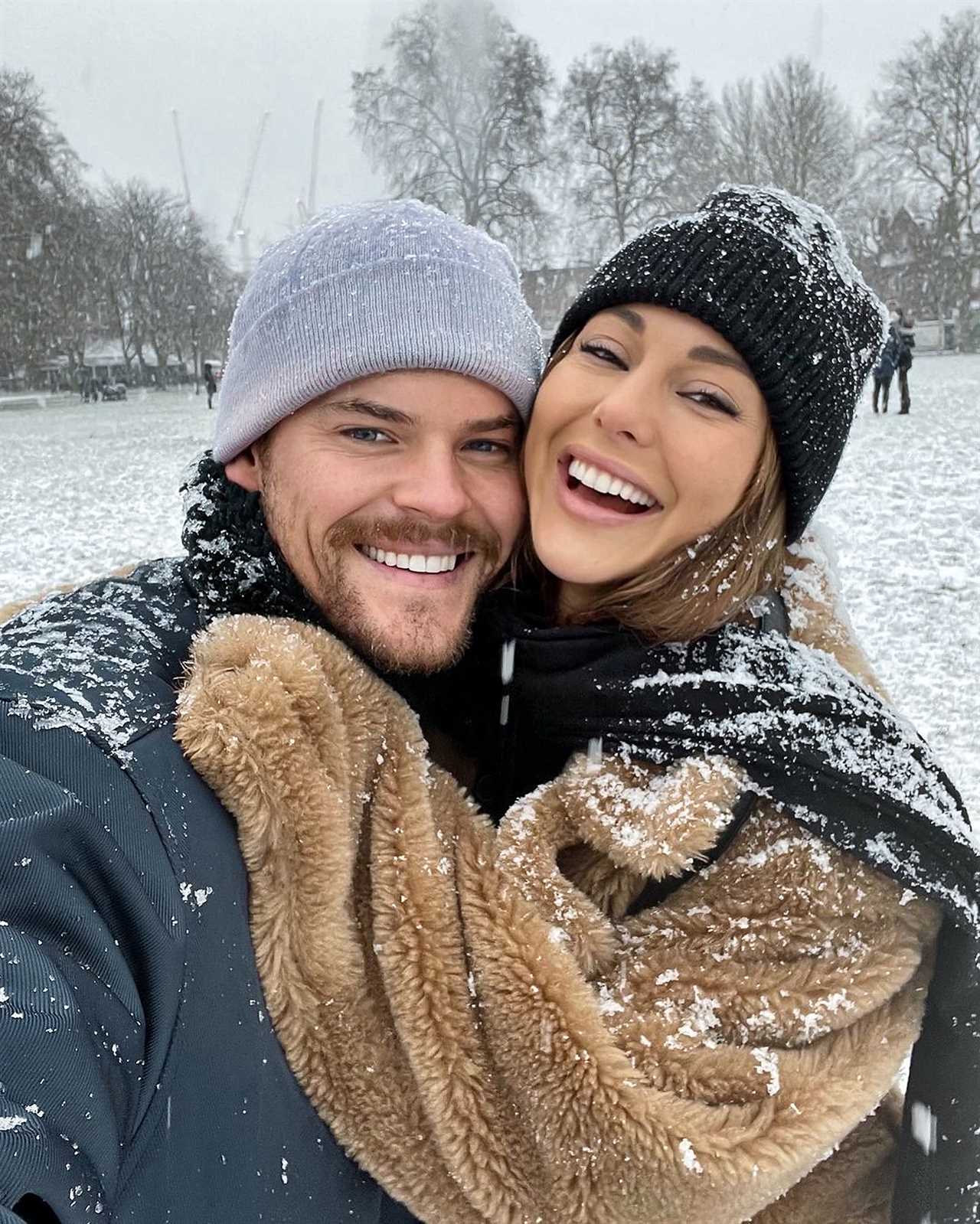 Louise Thompson rushed to hospital as she haemorrhages at home