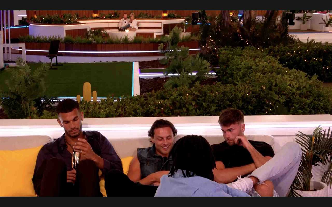 Love Island villa explodes as furious Casey catches Ron and Lana kissing moments after she cruelly dumps him