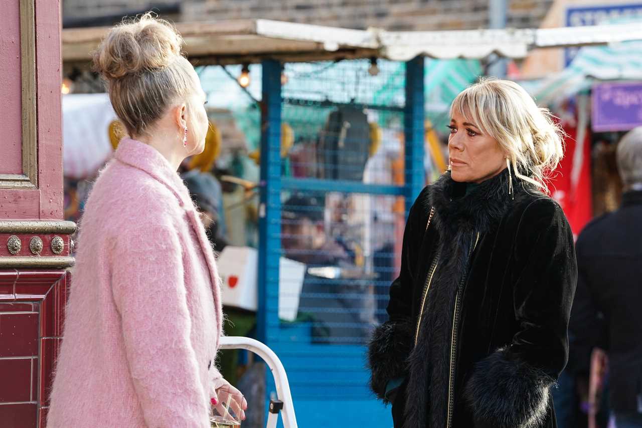 Janine Butcher returns with a final bombshell in EastEnders