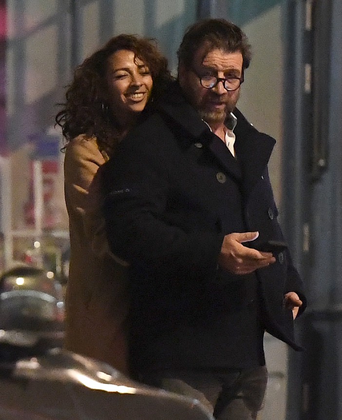 Nick Knowles cosies up to younger girlfriend in rare snaps as they enjoy date night