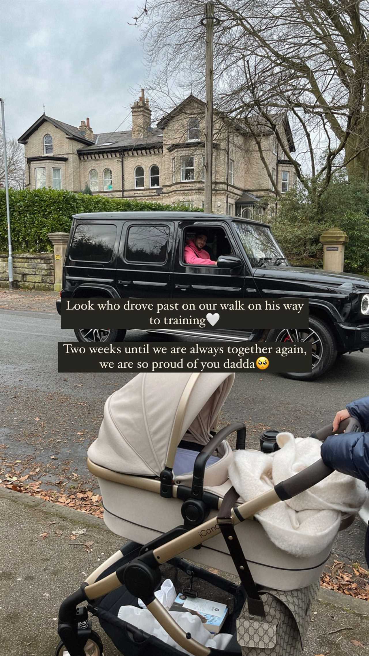 Tommy Fury drives past girlfriend Molly-Mae on the street after moving out of family home ahead of boxing match