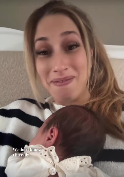 Stacey Solomon says her ‘heart is full’ as she shares sweet new video of newborn daughter and son Rex