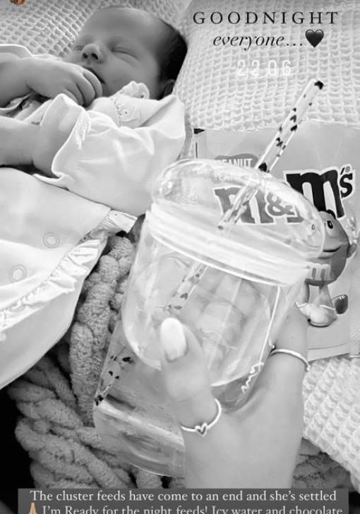 Stacey Solomon says her ‘heart is full’ as she shares sweet new video of newborn daughter and son Rex