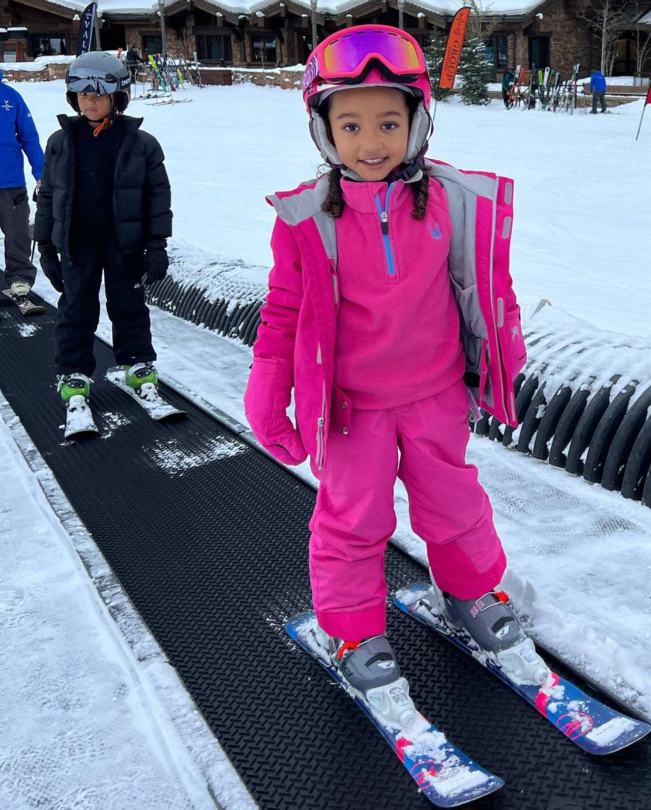 Kardashian fans rip ‘incredibly irresponsible’ Kim for putting daughter North in danger on the mountain during ski trip