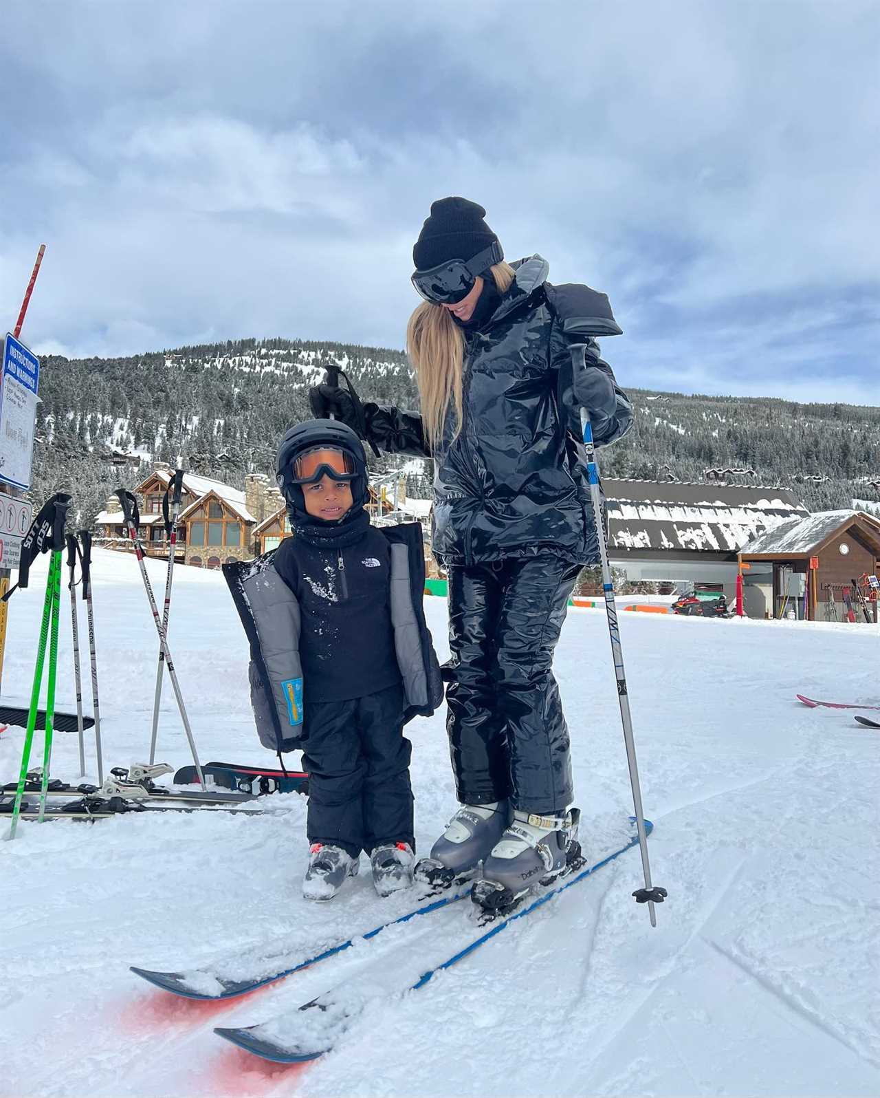 Kardashian fans rip ‘incredibly irresponsible’ Kim for putting daughter North in danger on the mountain during ski trip